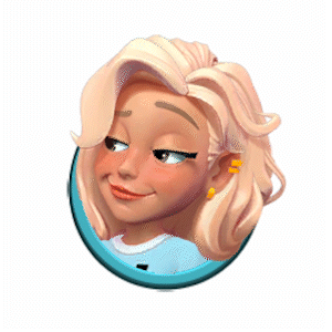 Ava, the Linguist from Elf Islands who loves languages, engines, and mysterious glowing glyphs..gif